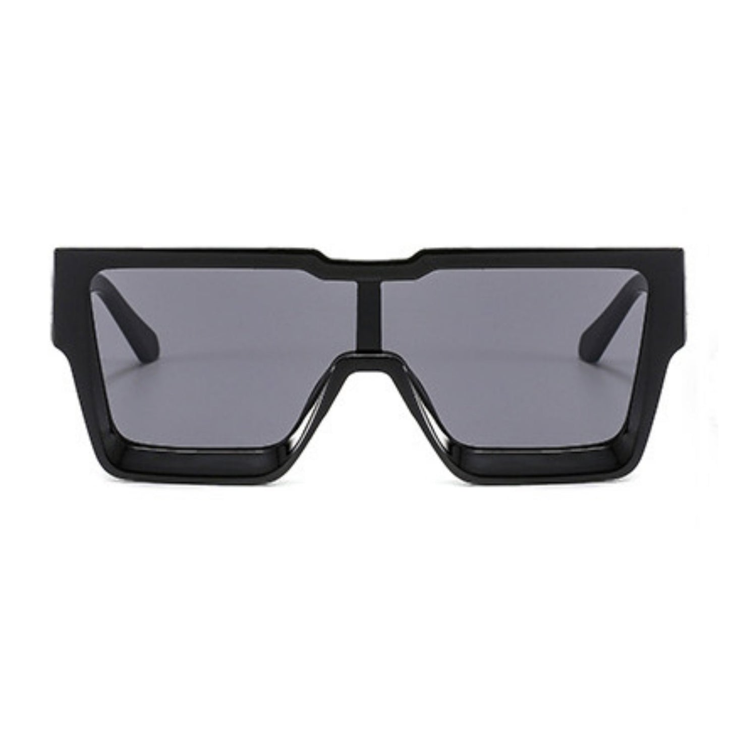 Γυαλιά ηλίου Toronto (Μάσκα) από την Exposure Sunglasses με προστασία UV400 με μαύρο σκελετό και μαύρο φακό.