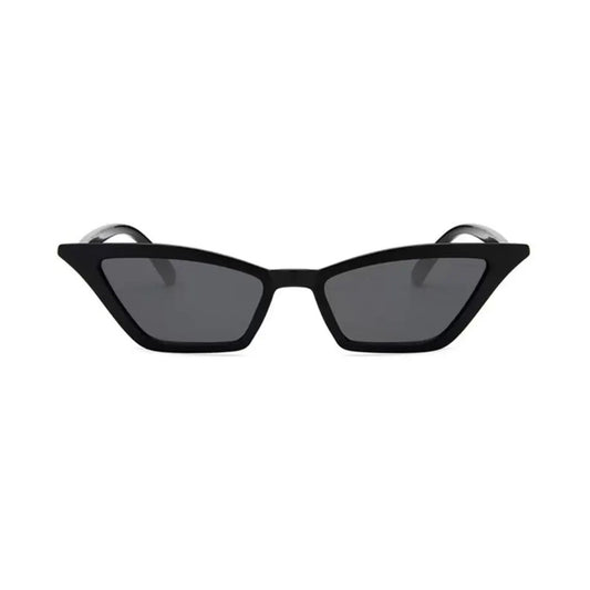 Cat Eye Γυαλιά ηλίου Valencia από την Exposure Sunglasses με προστασία UV400 με μαύρο σκελετό και μαύρο φακό.